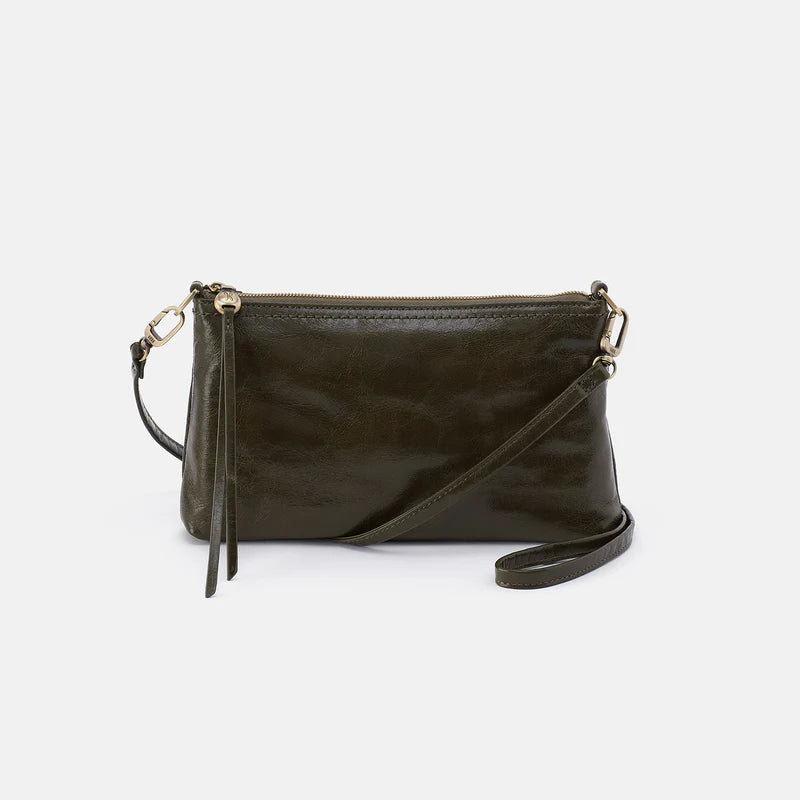 Darcy Convertible Crossbody-Deep Moss