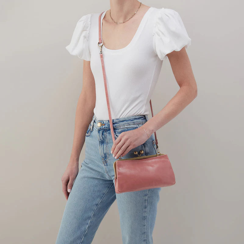 Lauren Frame Crossbody - Rose