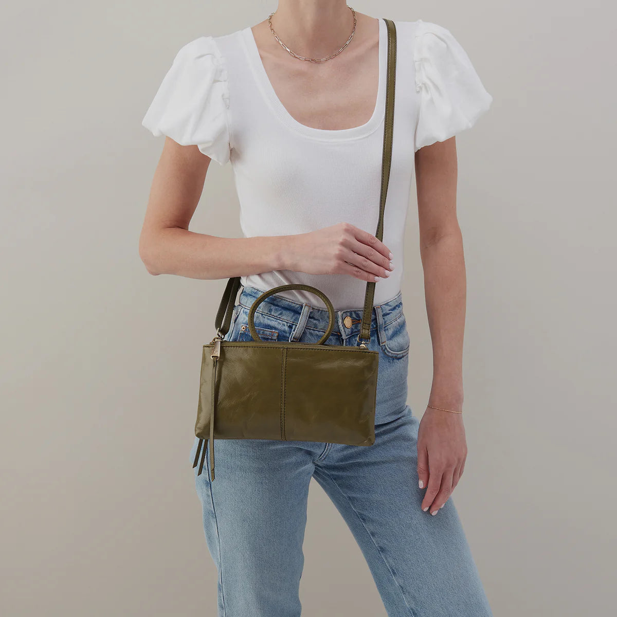 Sable Crossbody Olive Veil