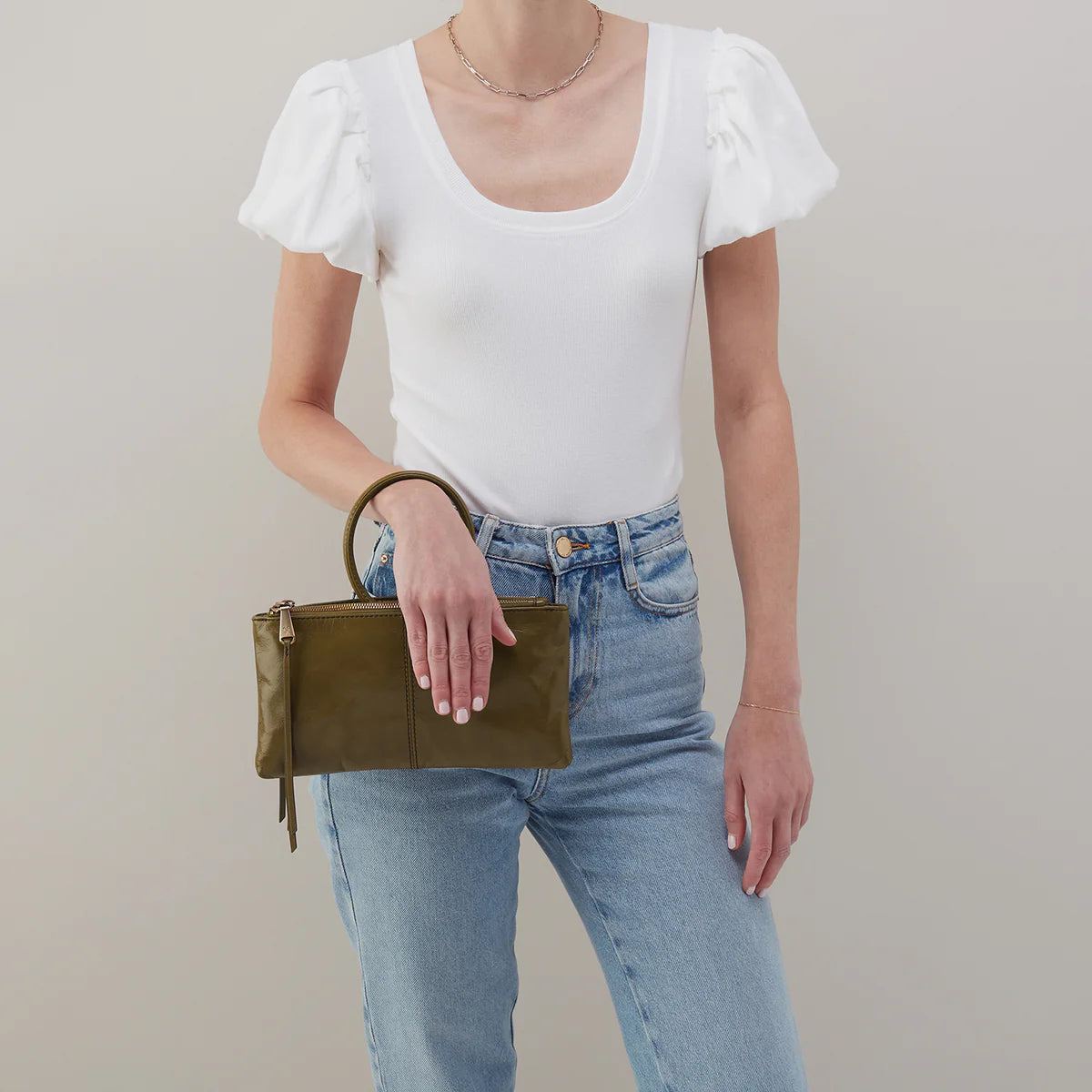 Sable Crossbody Olive Veil