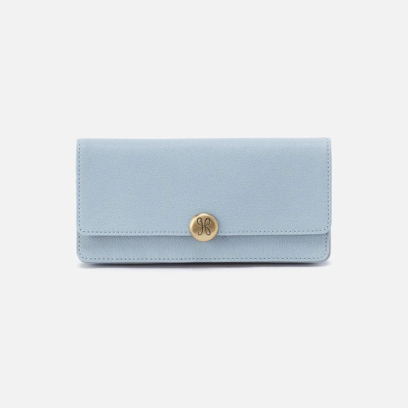 Hutton Large Wallet Dusty Sky
