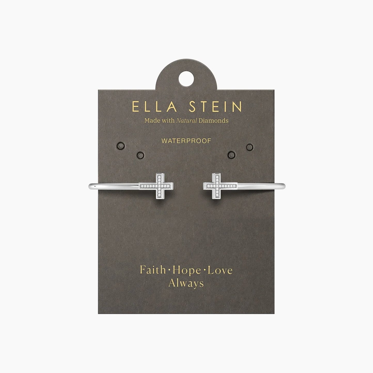 Waterproof Cross Bracelet Silver M