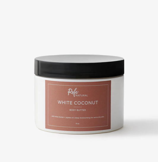 Body Butter 8oz.- White Coconut