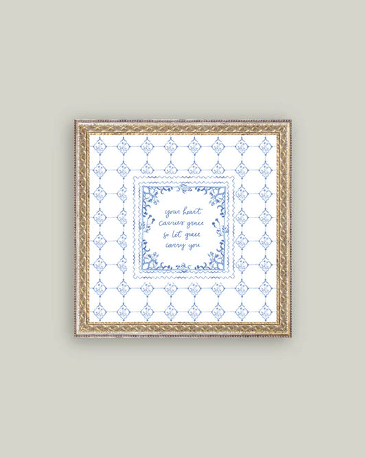 Your Heart Carries Grace 16x16