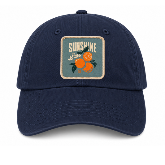 Citrus Coast Hat: Relaxed Fit: Navy
