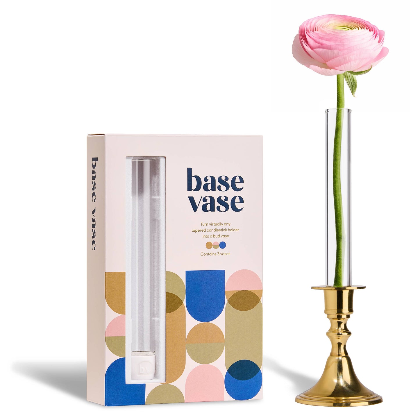 Base Vase 3-Pack (Clear)