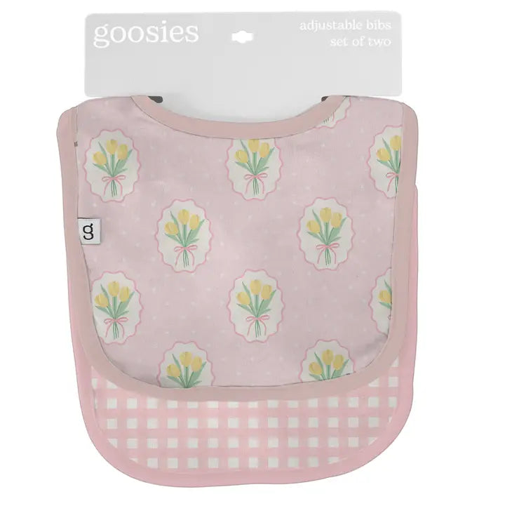 Bib Set - Fancy Tulips