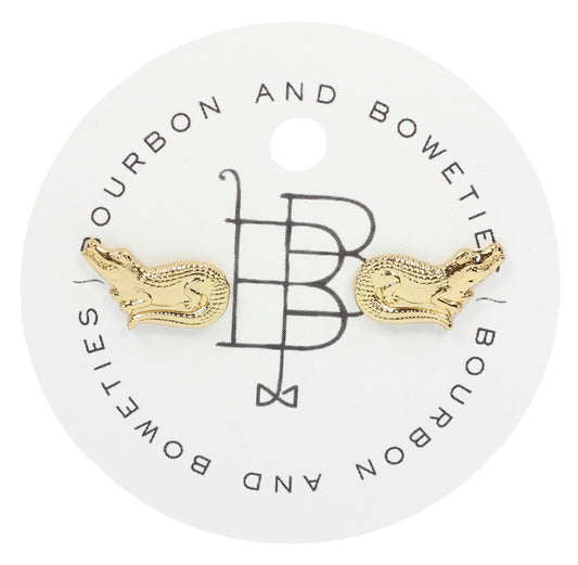 Alligator Stud Earring