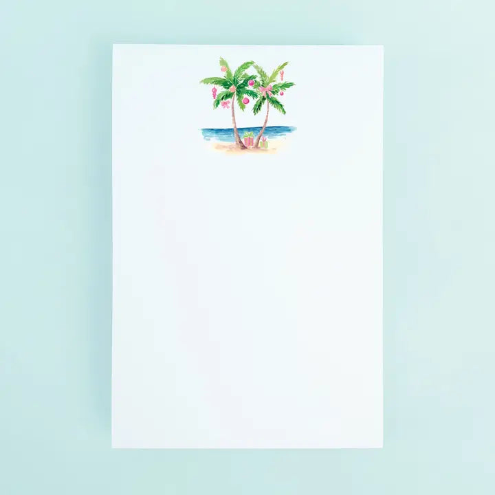 Holiday Palms Notepad