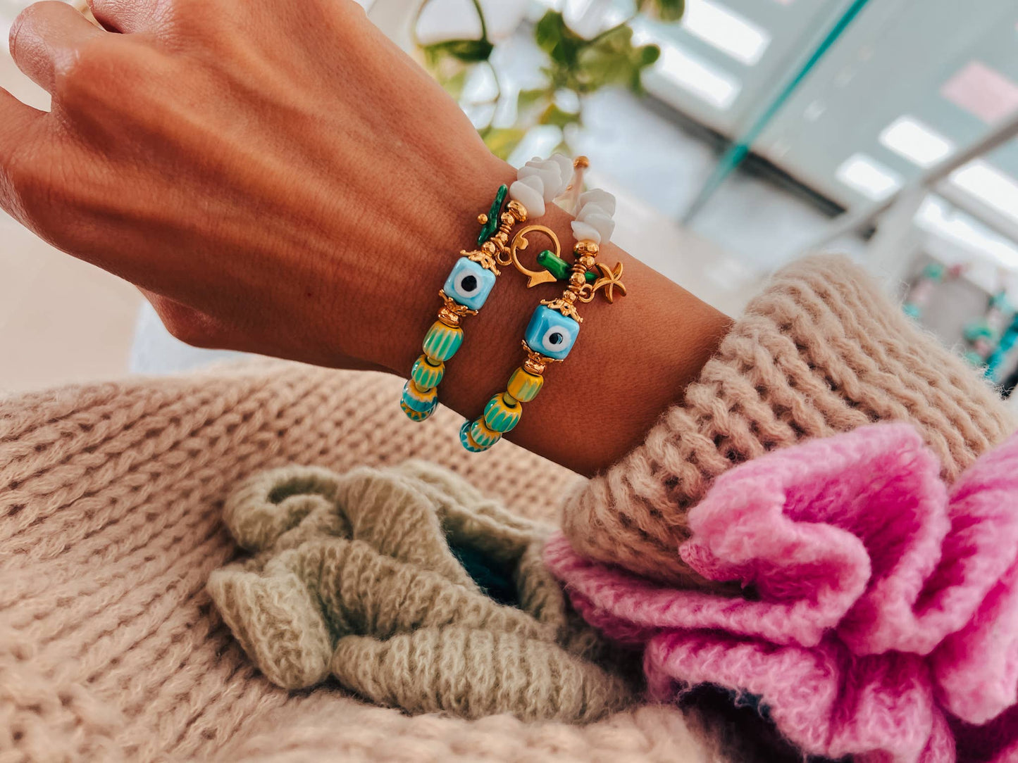 Summer Beaded Bracelet