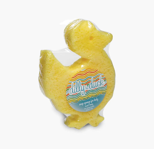 Dilly the Duck Soap in a Sponge