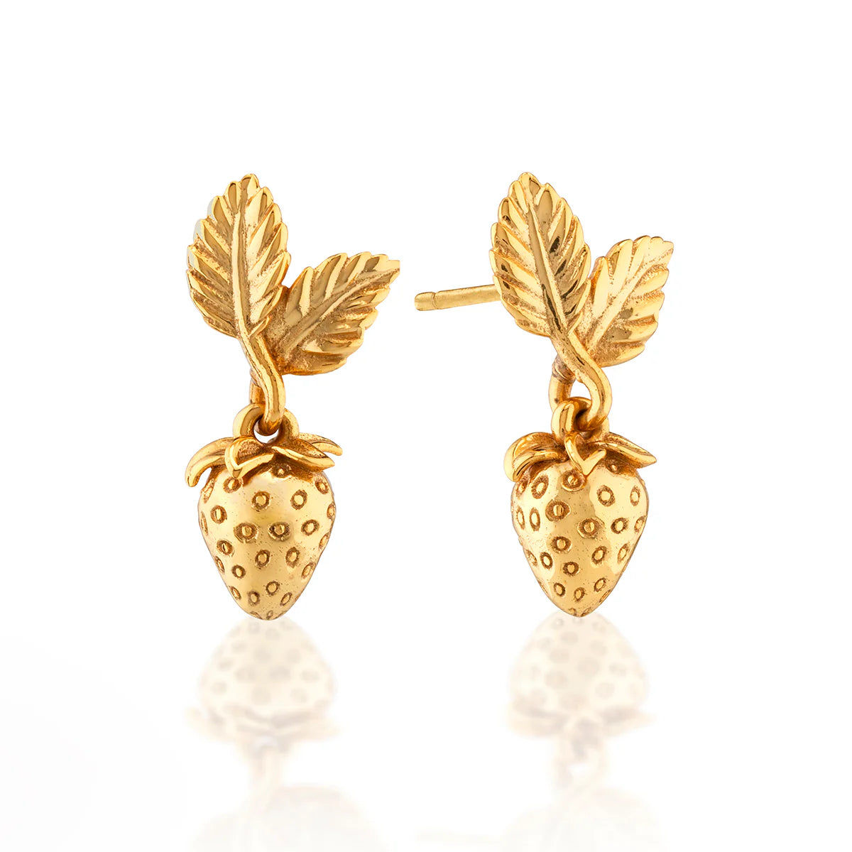 Meadow Walk Drop Earrings - Gold