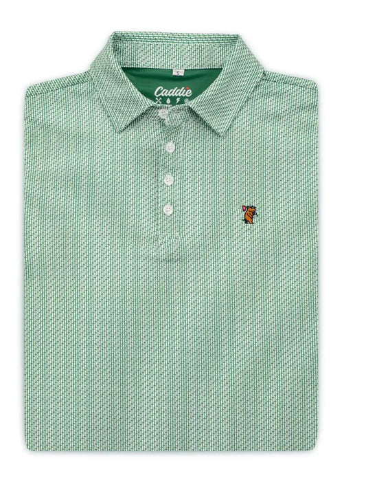 Caddie Green Tee Polo