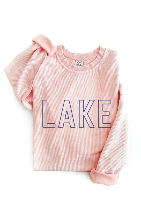 Lake Graphic Thermal Sweatshirt