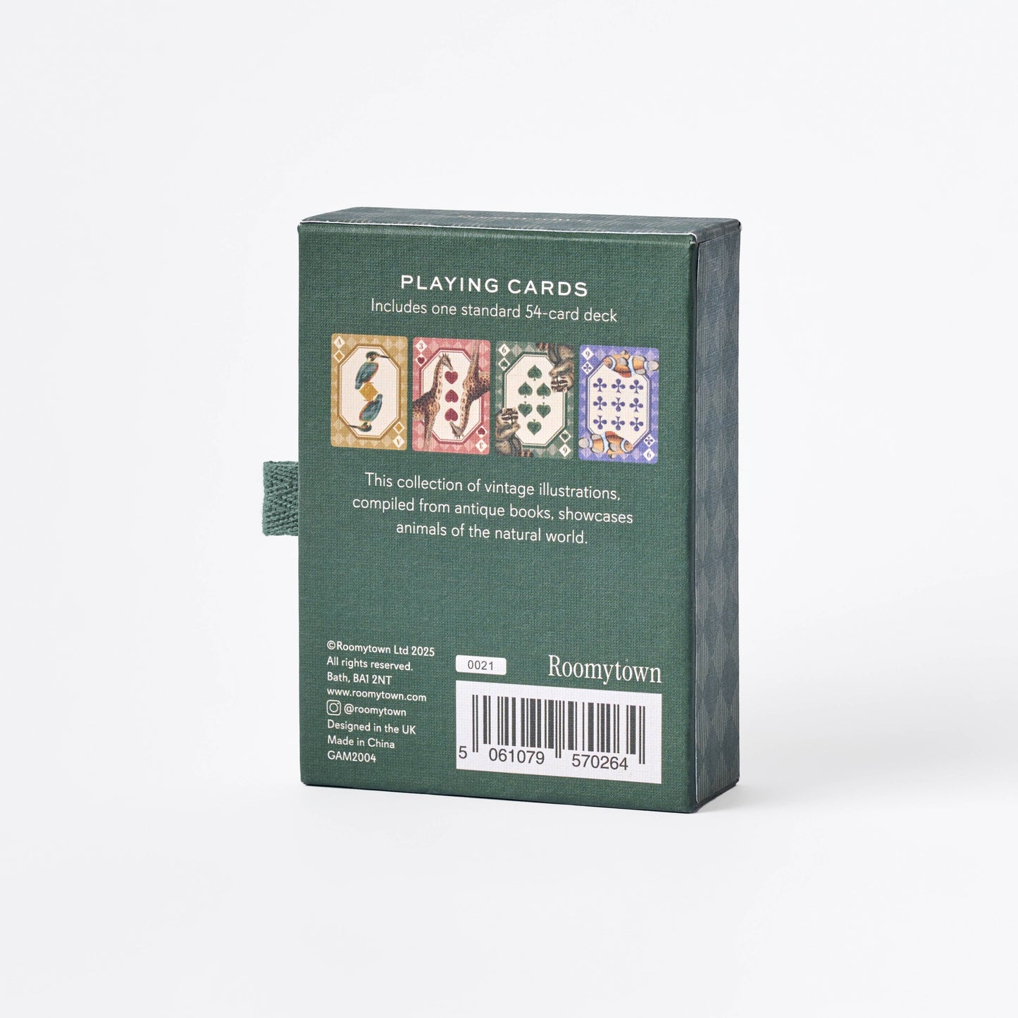 Single Playing Card Deck - Animal Kingdom