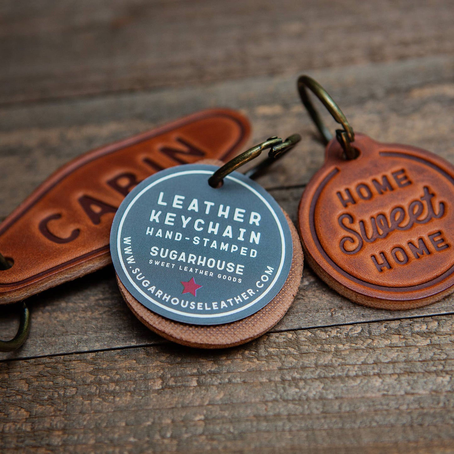 Boat Leather Keychain Motel Style