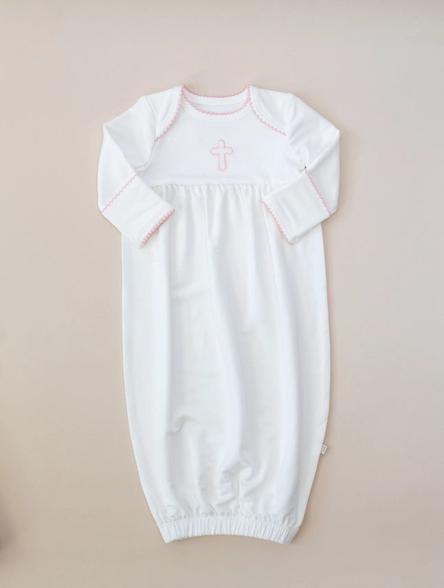 PIP Gown - Pink Cross