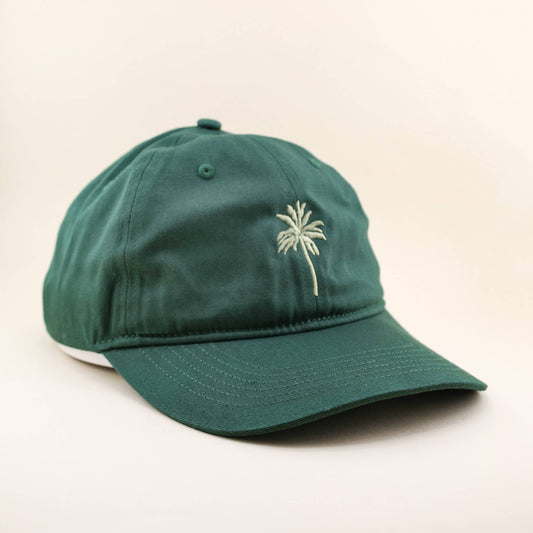 Palm Tree Green Dad Hat