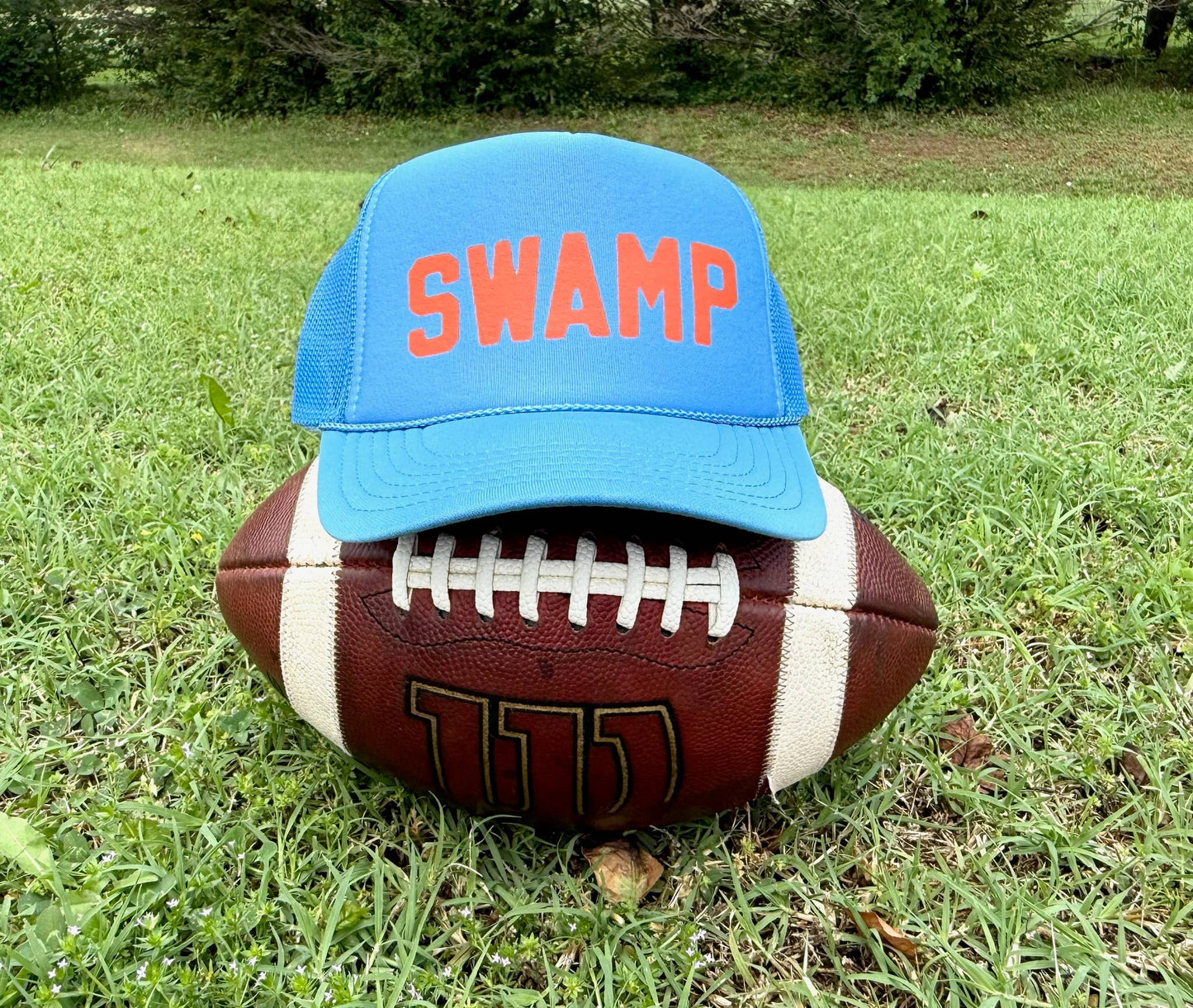 Hometown Varsity Swamp Trucker Hat
