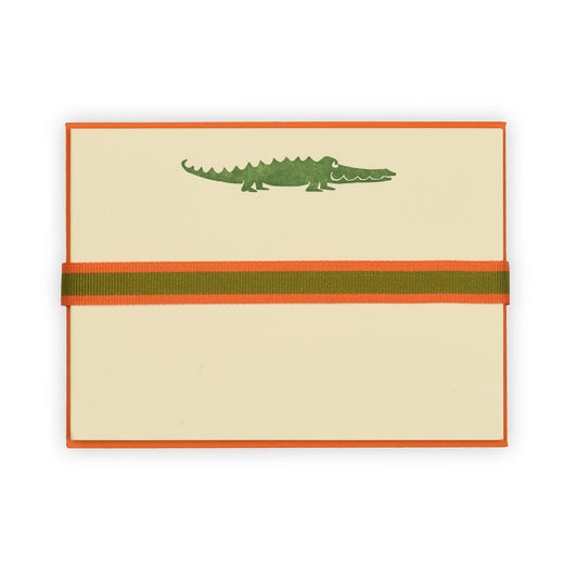 Alligator notecard: Pack of 5