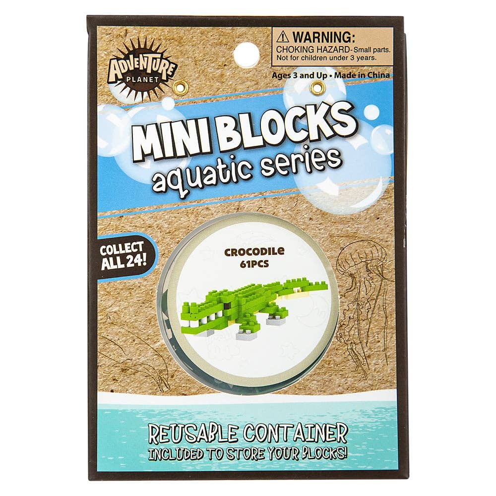 Mini Blocks Alligator - Kids