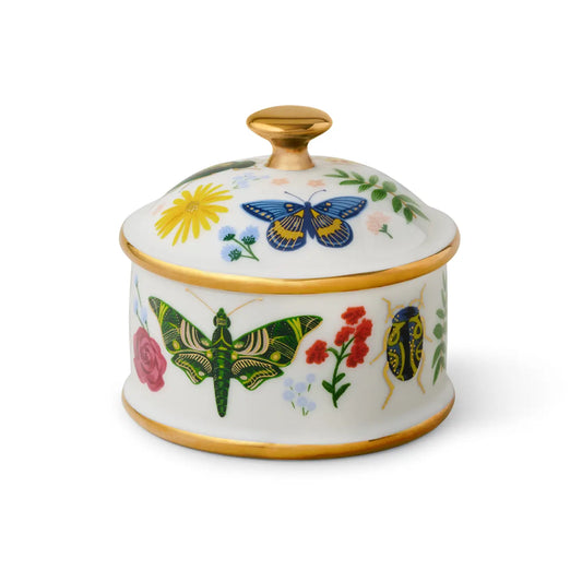 Rifle Paper Round Curio Porcelain Box