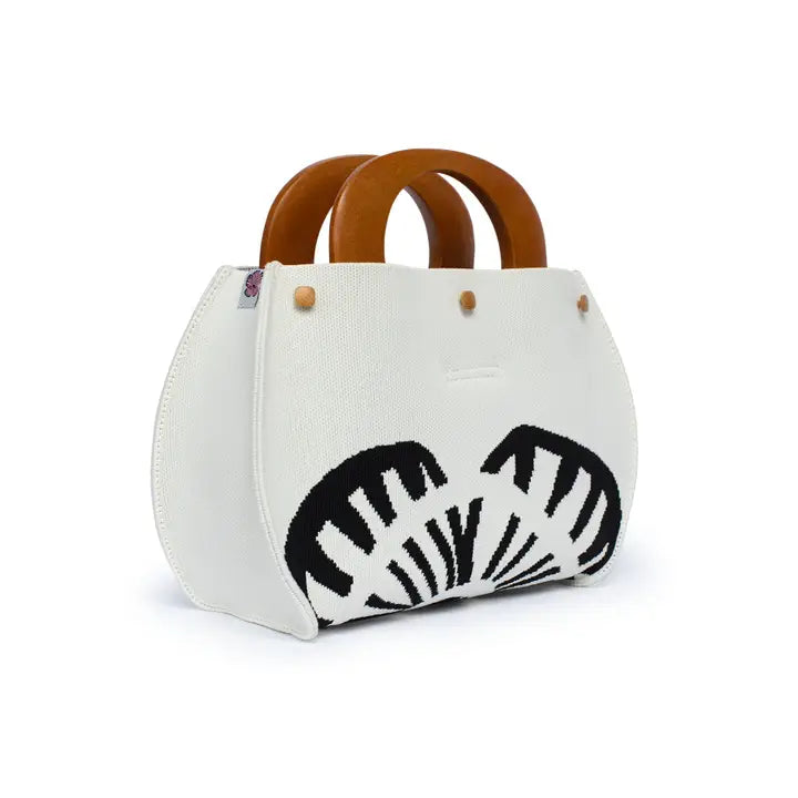 Bonnie Bermuda Bag White/Black