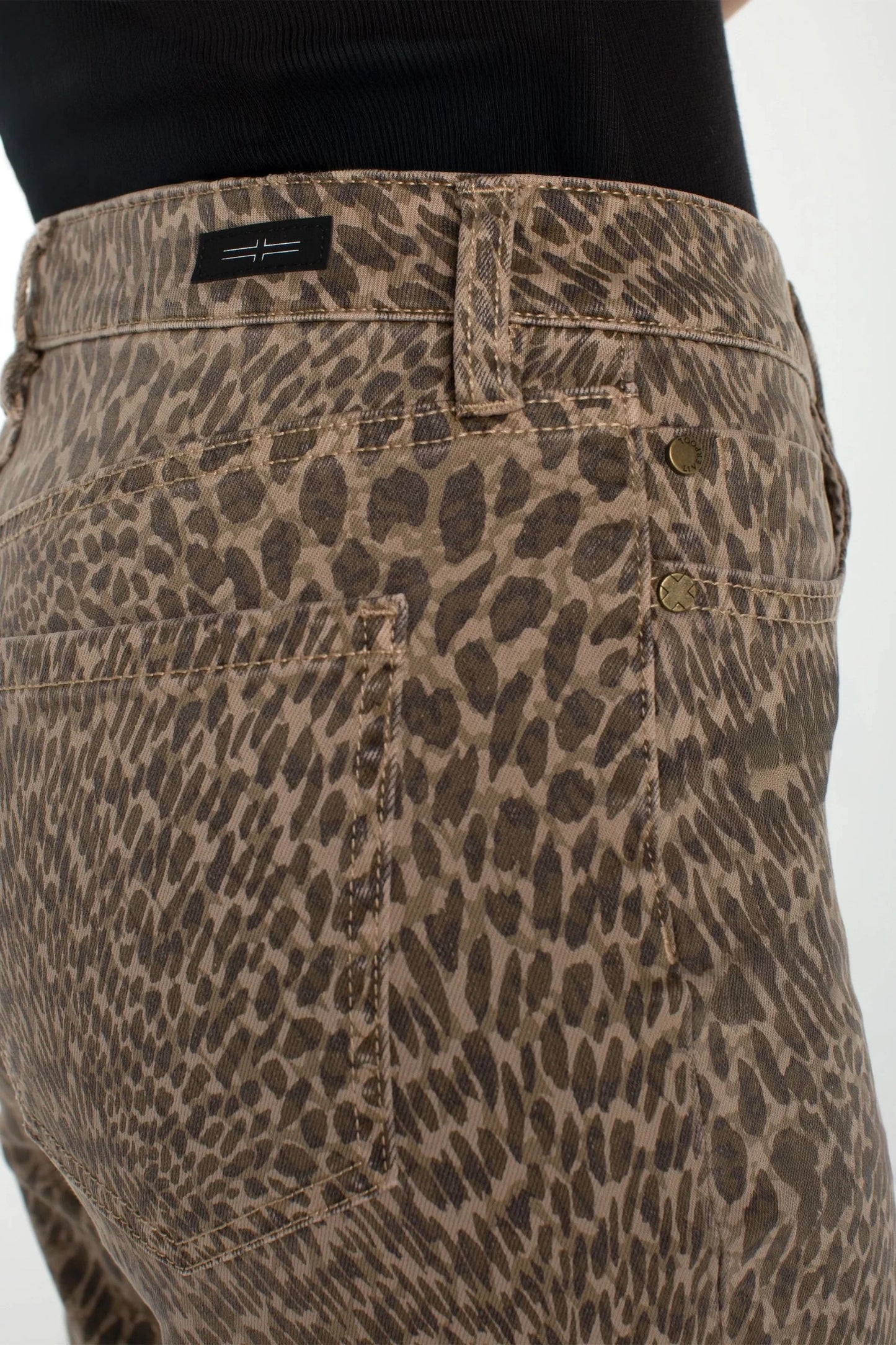 Jean Kennedy Straight Animal Print