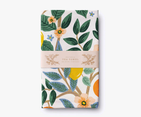 Rifle Paper Citrus Grove Tea Towel