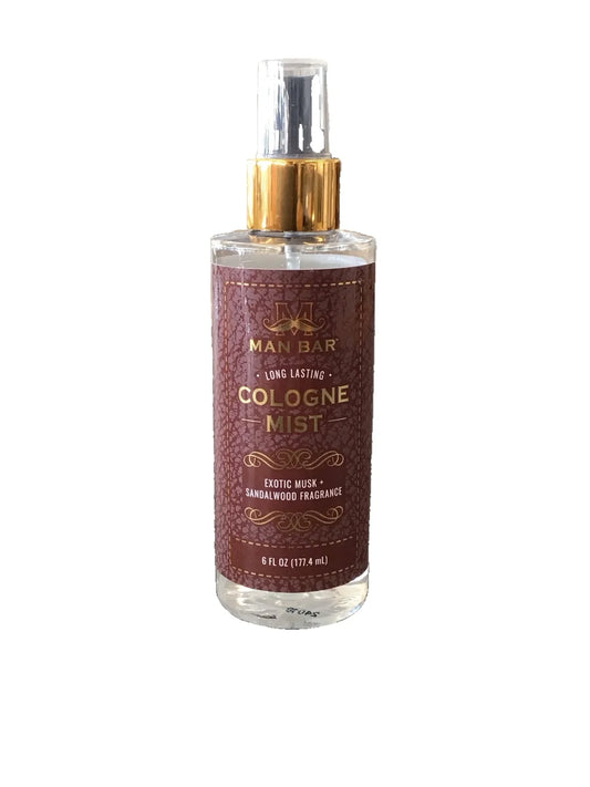 MAN BAR - Exotic Musk And Sandalwood Cologne Mist 6 oz