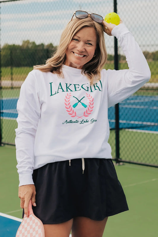 Lakegirl Ringspun Long Sleeve in White