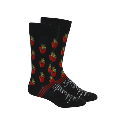 Poppy (Bloody Mary) Socks: Black