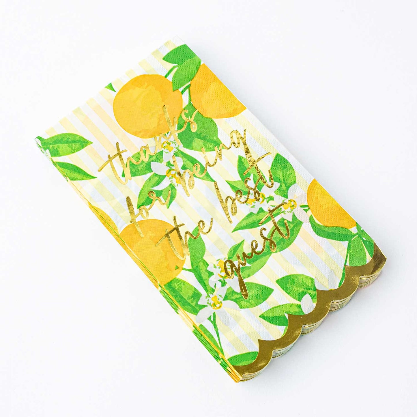 Orange Blossom Paper Guest Towel Packs