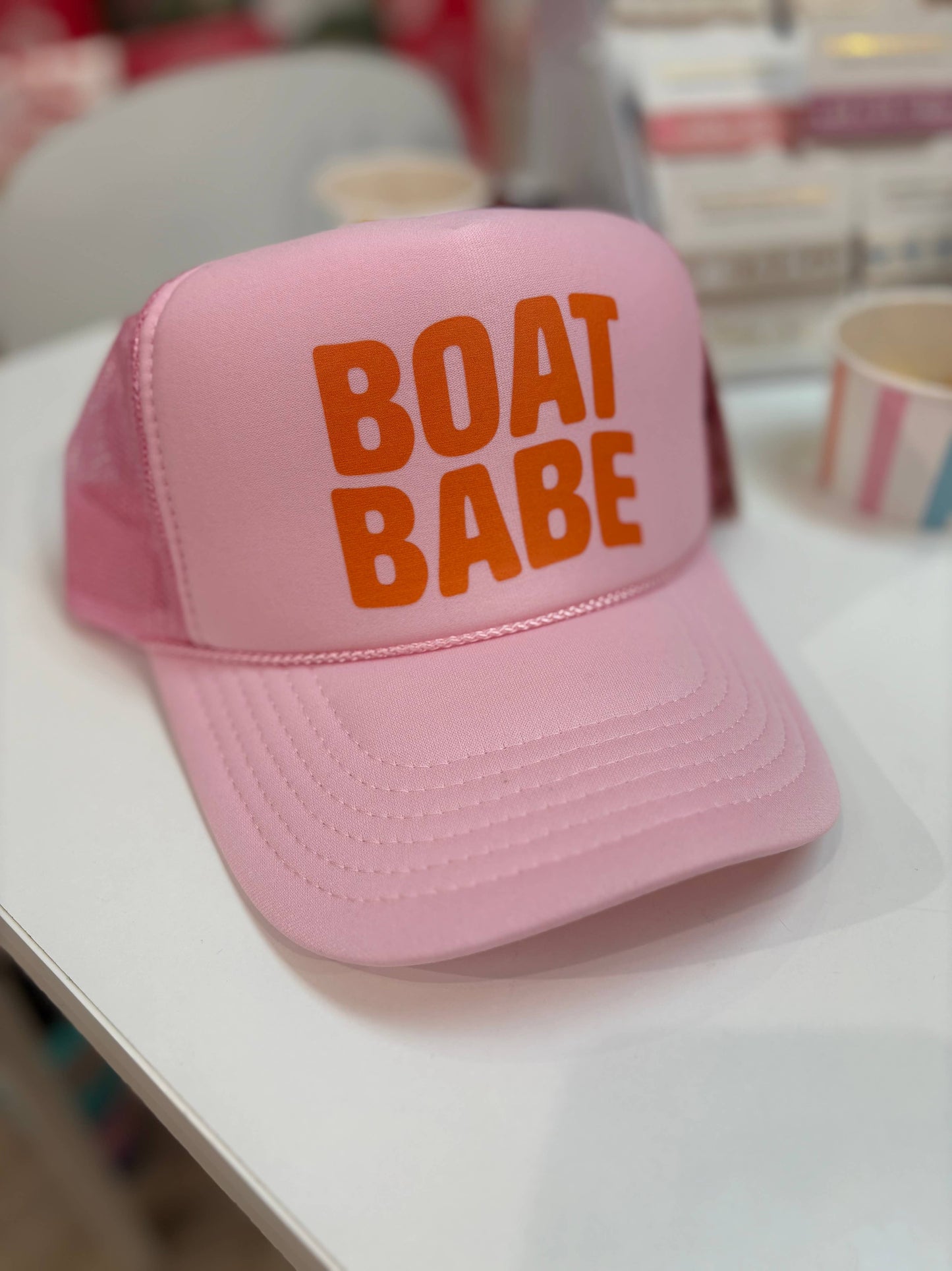 Boat Babe Trucker Hat