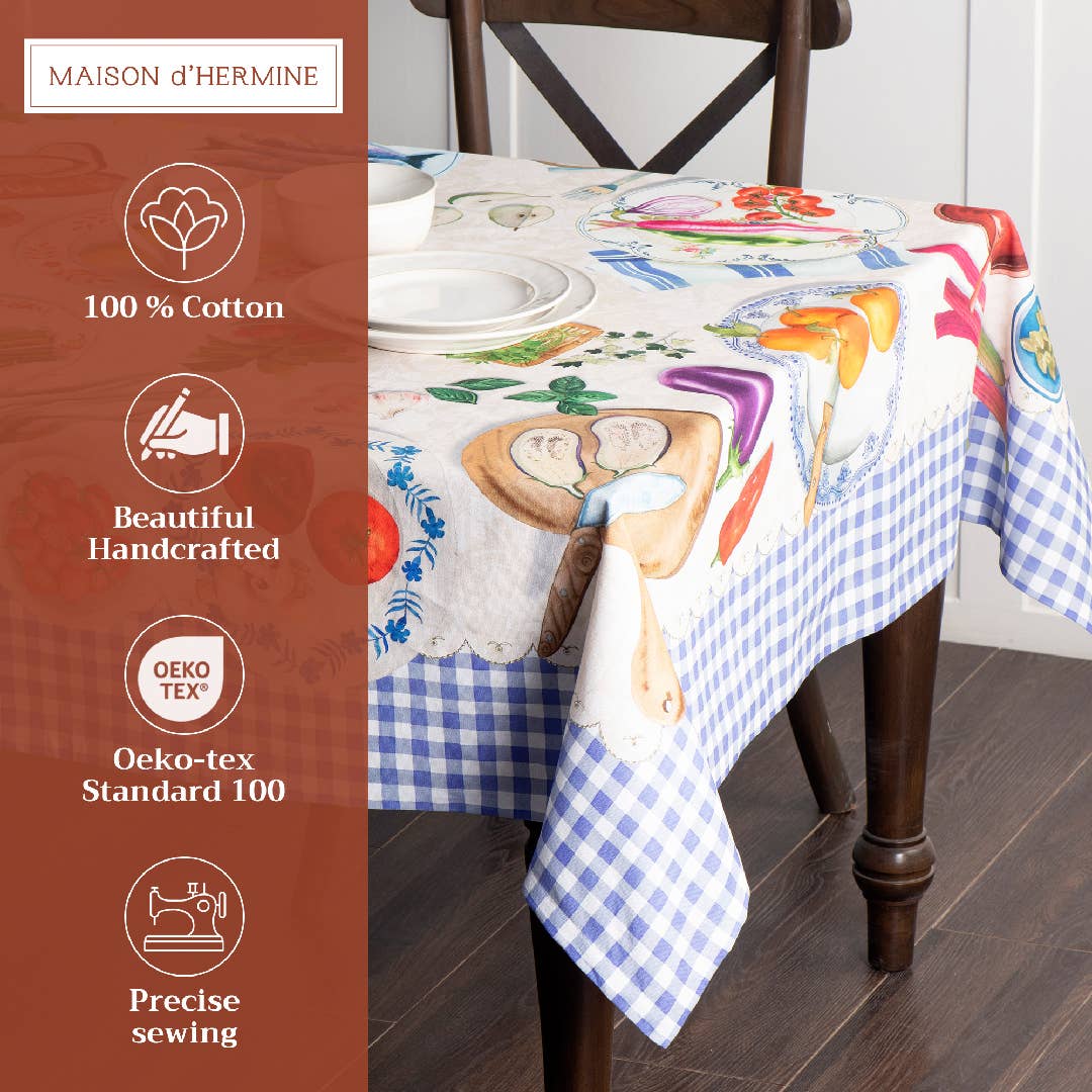 Tablecloth - Gourmand: 60"x60"