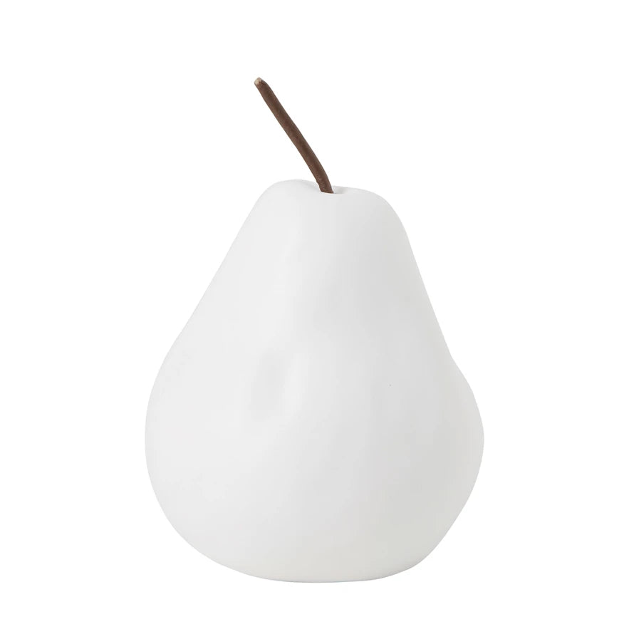 Stoneware Pear White