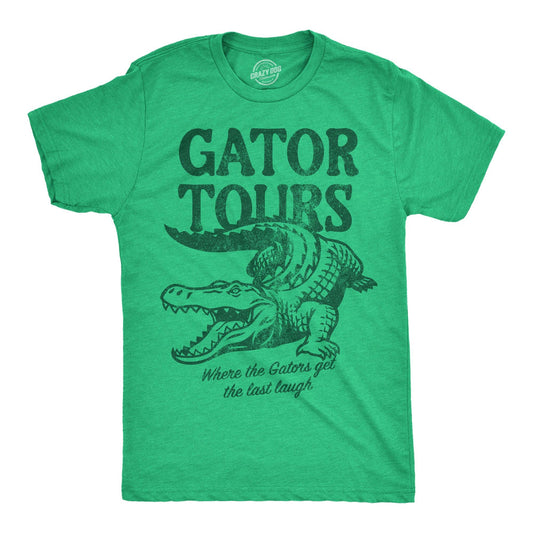 Gator Tours Where The Gators Always Get The Last Laugh! T-Shirt