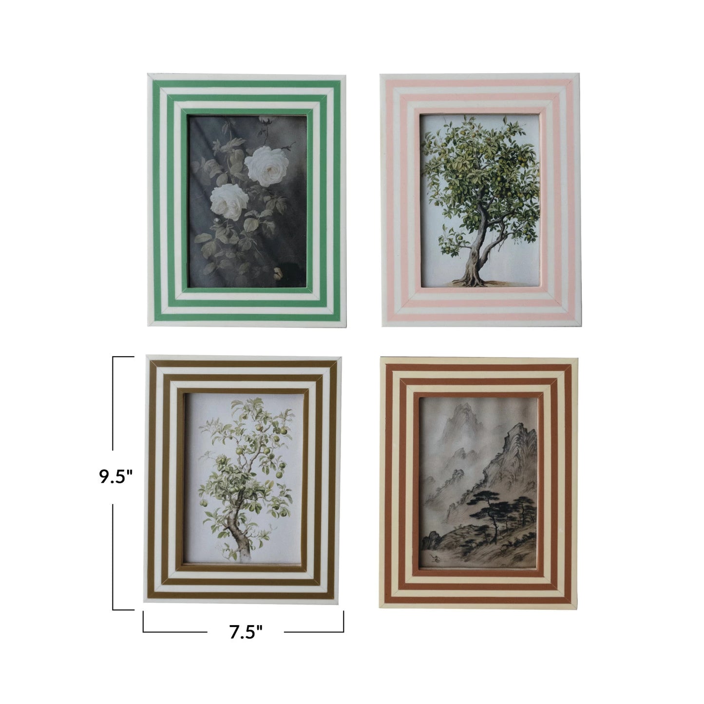 Resin Photo Frame Striped