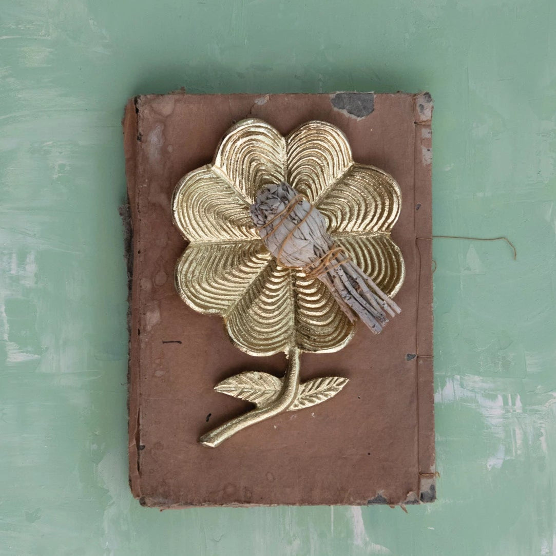 Cast Aluminum Flower Shaped Dish