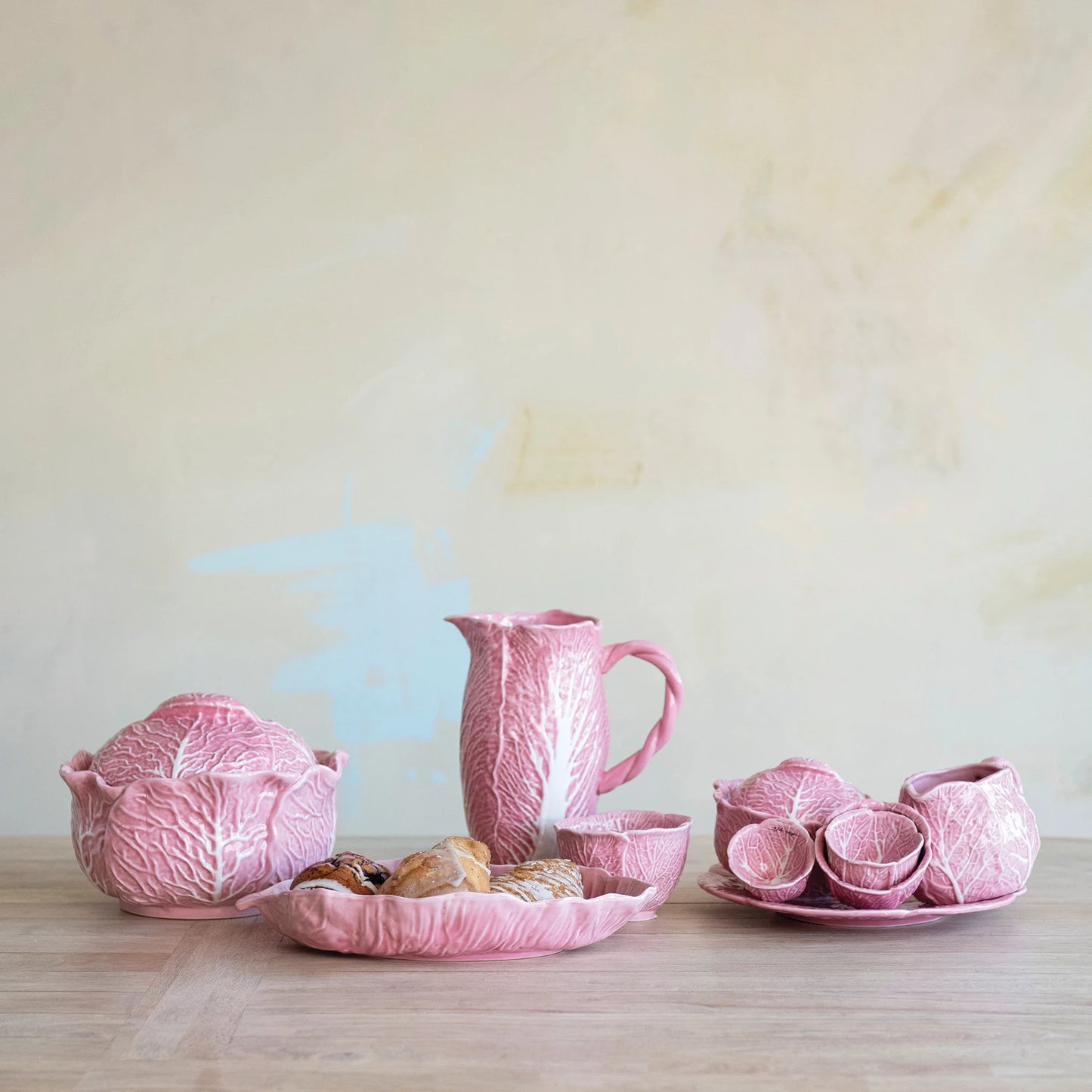 Stoneware Cabbage Shaped Baker