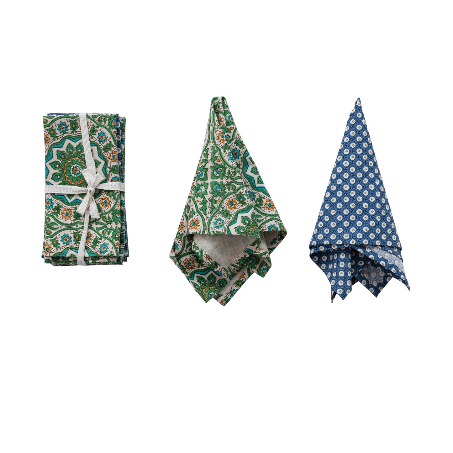 S/4 Cotton Printed Napkins