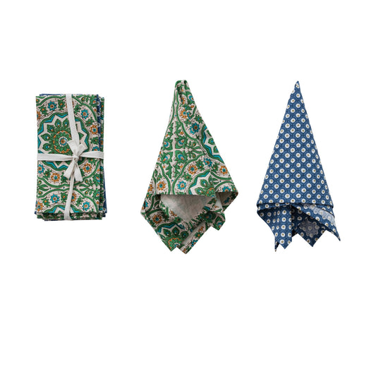 S/4 Cotton Printed Napkins