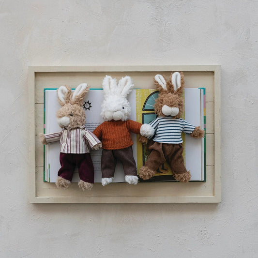 Plush Bunny in Clothes