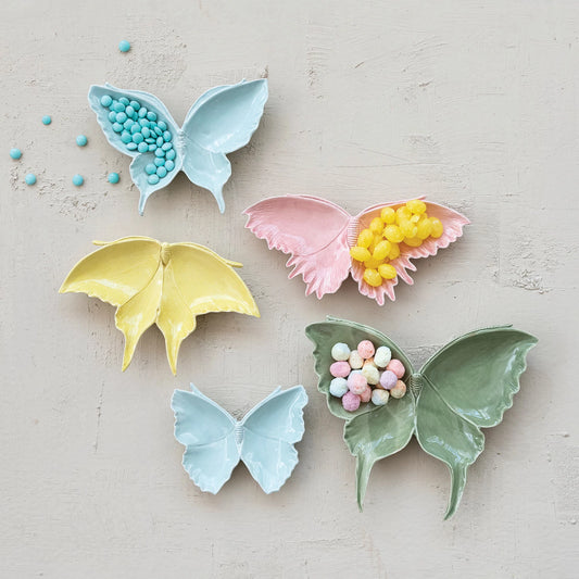 Ceramic Butterfly Shaped Dishes