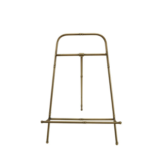 Metal Easel, Gold Finish