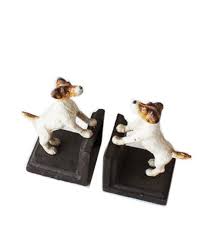 Dog Bookends Cast Iron 6"