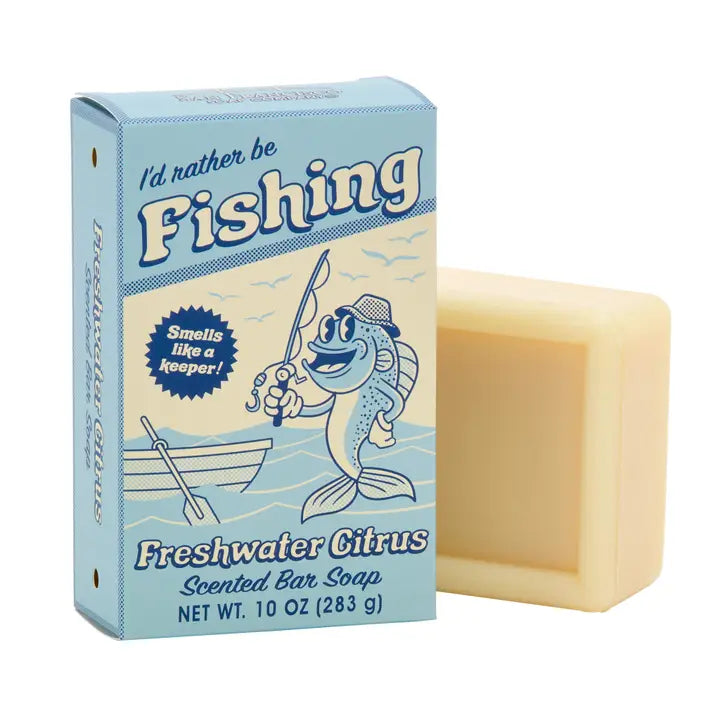 Men's Men's "I'd Rather Be Fishing" Freshwater Citrus