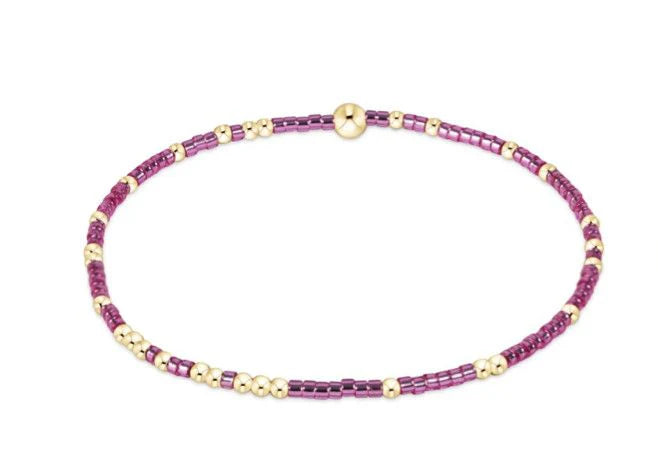 Hope Unwritten Bracelet-Pink Metallic