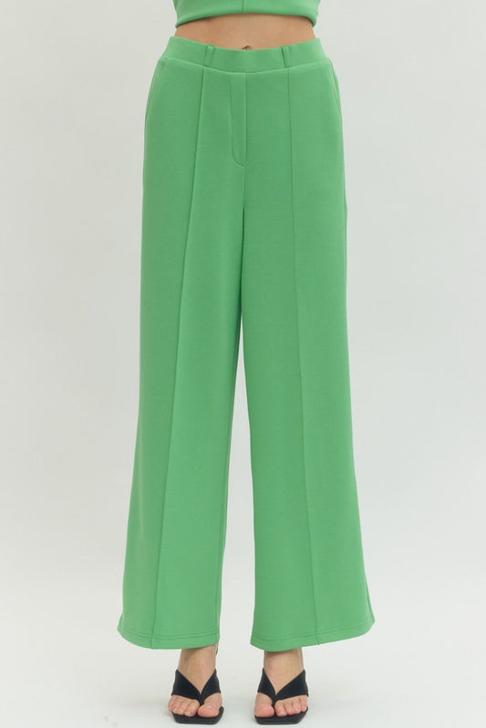 Relaxed Trouser Pants Green