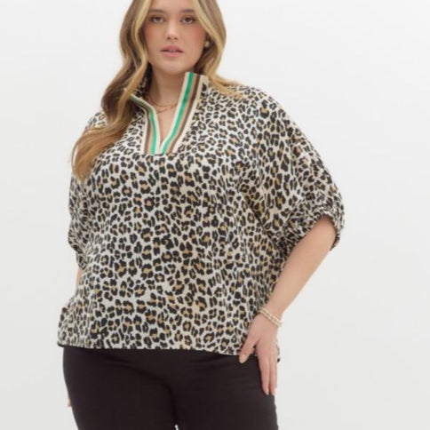 Leopard Print Top